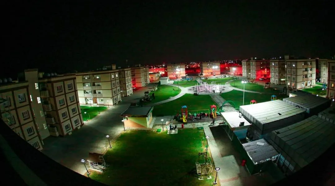 New settlement project launched by collaborating Qatar and Kuwait in Azaz