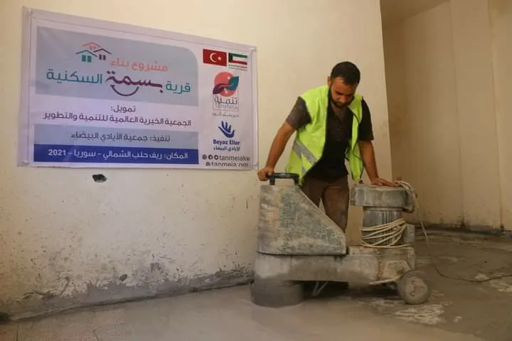 New settlement project launched by collaborating Qatar and Kuwait in Azaz