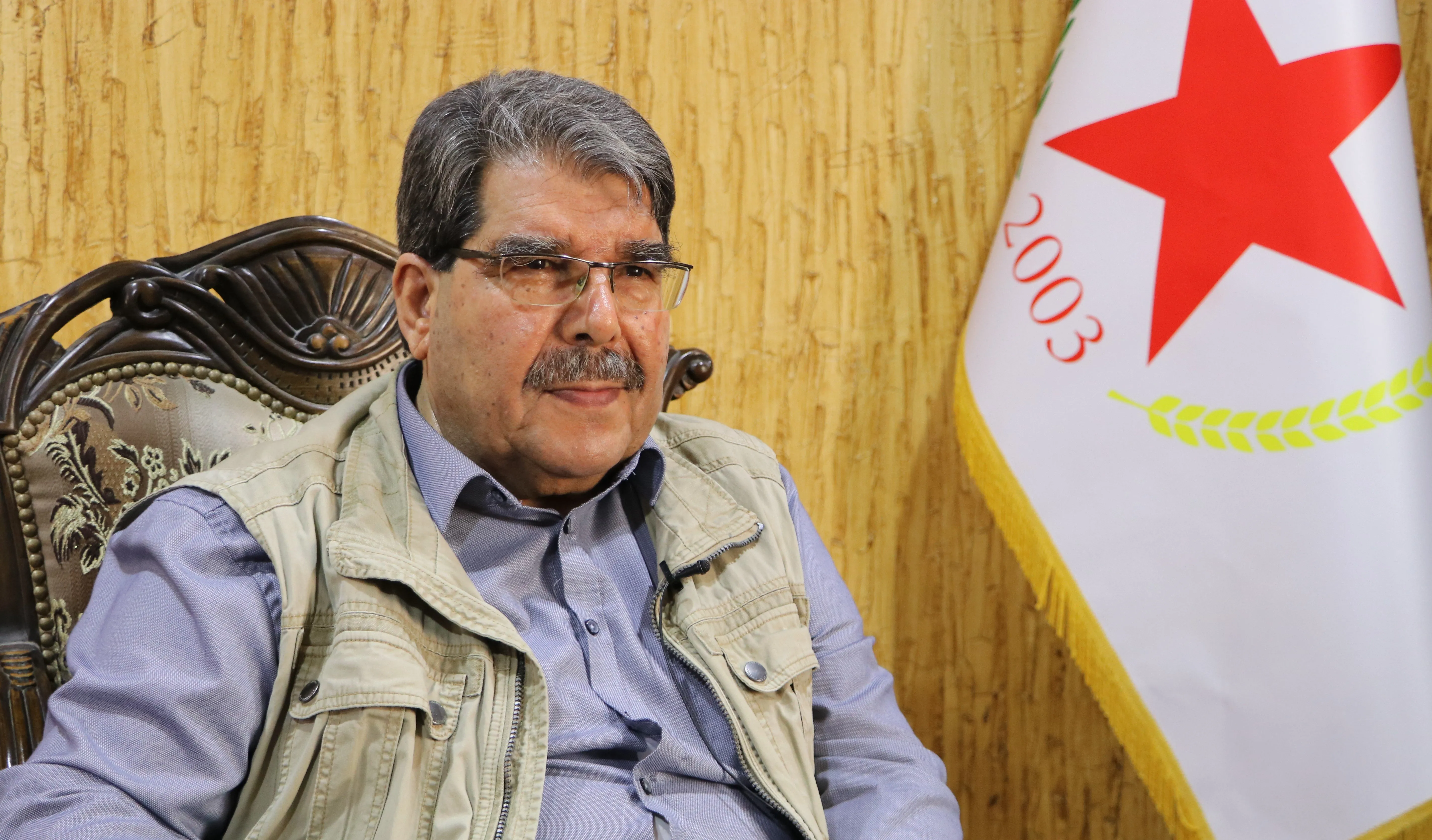 Saleh Muslim: If war stopped, Turkish state would collapse
