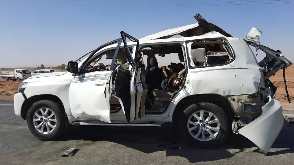Car targeted on Ali Fero Road