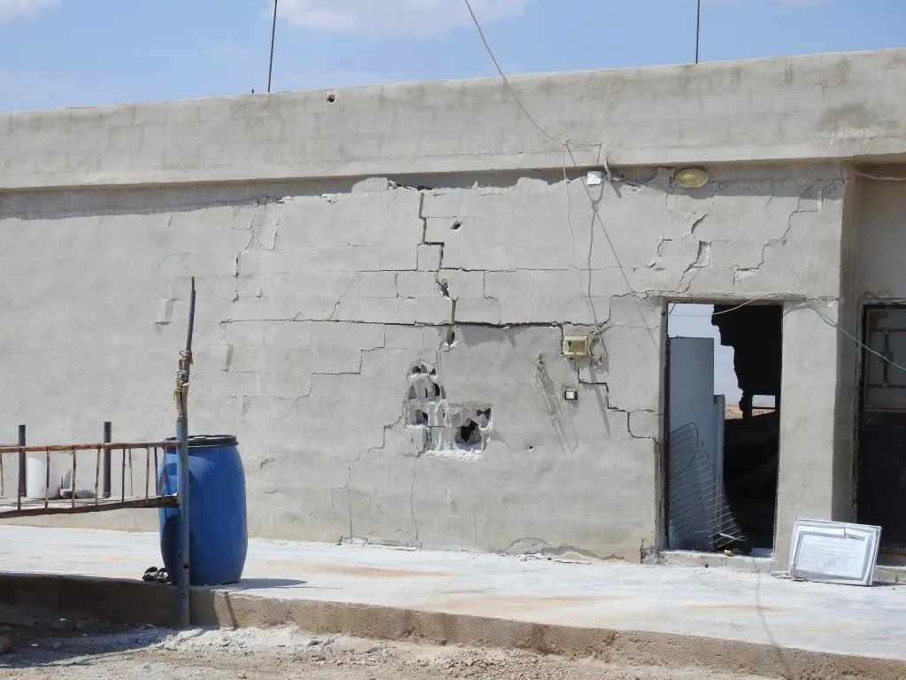 ​​​​​​​ANHA monitors destruction caused by Turkish bombardment of Safawiyeh village