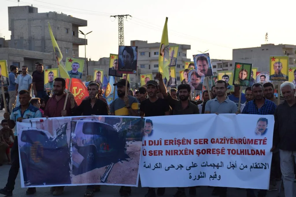 ​​​​​​​War-wounded in Kobani canton denounce attacks of Turkish occupation