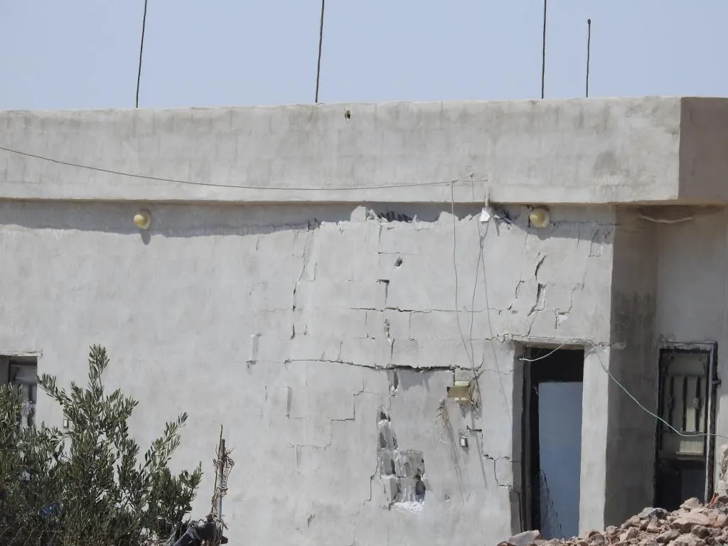 ​​​​​​​ANHA monitors destruction caused by Turkish bombardment of Safawiyeh village