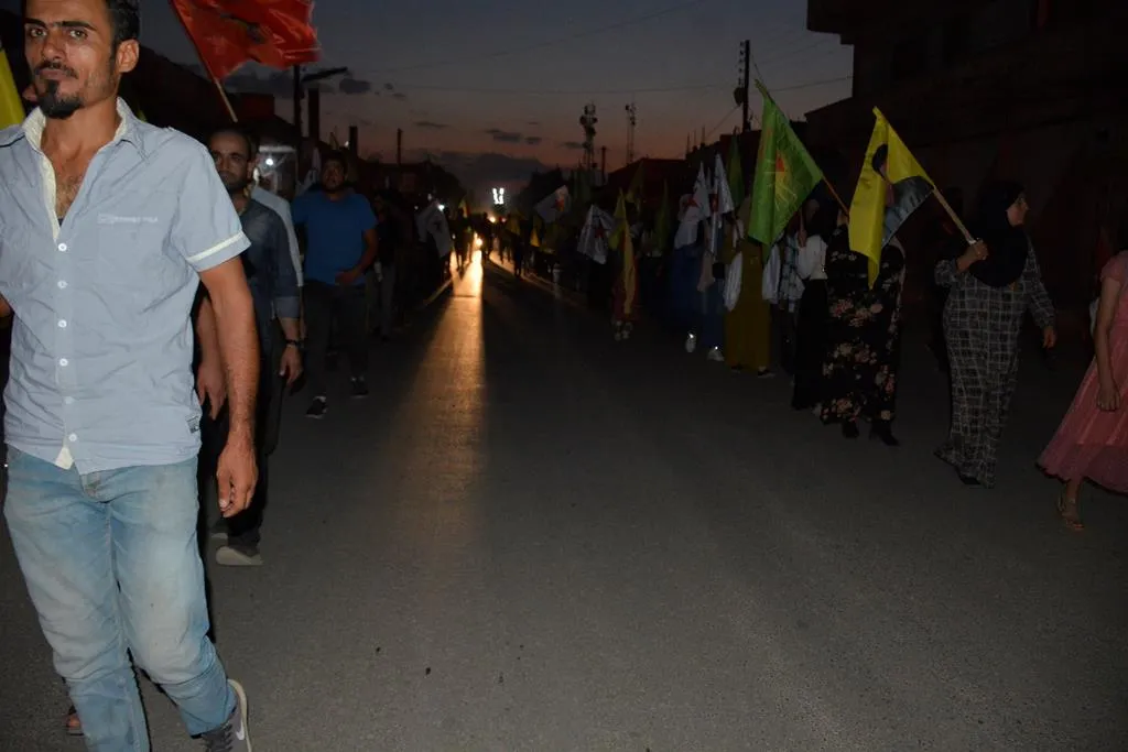 Revolutionary Youth in Tirbe Spiye announces general alarm against Turkish attacks