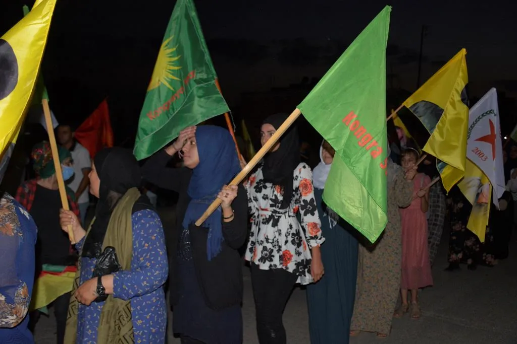 Revolutionary Youth in Tirbe Spiye announces general alarm against Turkish attacks