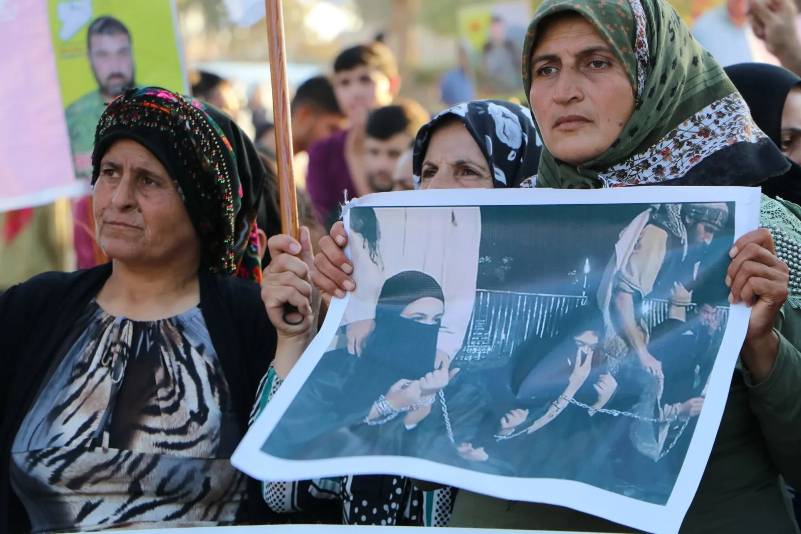  IDPs components of Afrin and al-Shahba denounce crimes Turkish occupation in Şengal