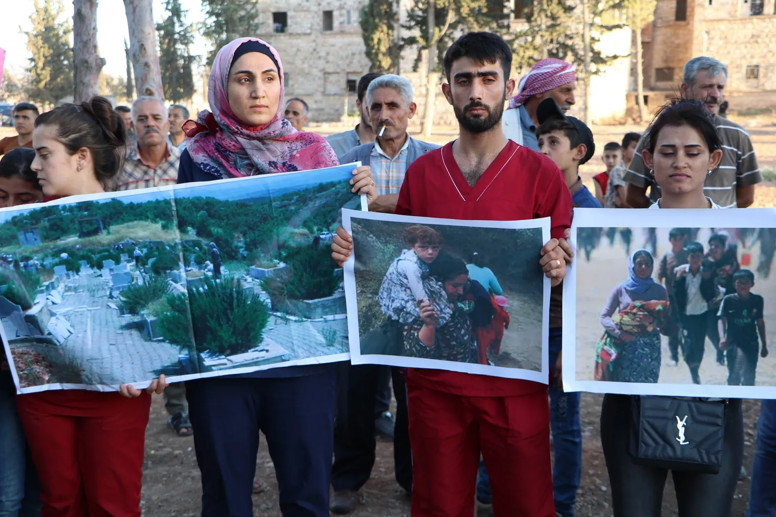  IDPs components of Afrin and al-Shahba denounce crimes Turkish occupation in Şengal