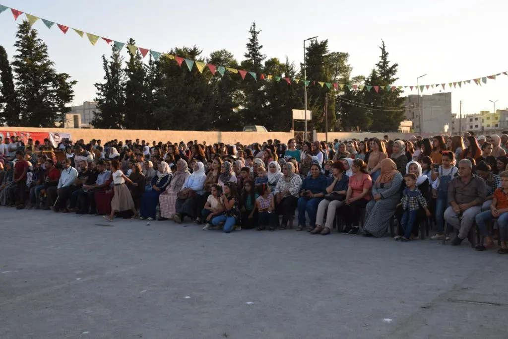 ​​​​​​​ Celebration in Kobani on 38th anniversary of August 15 leap