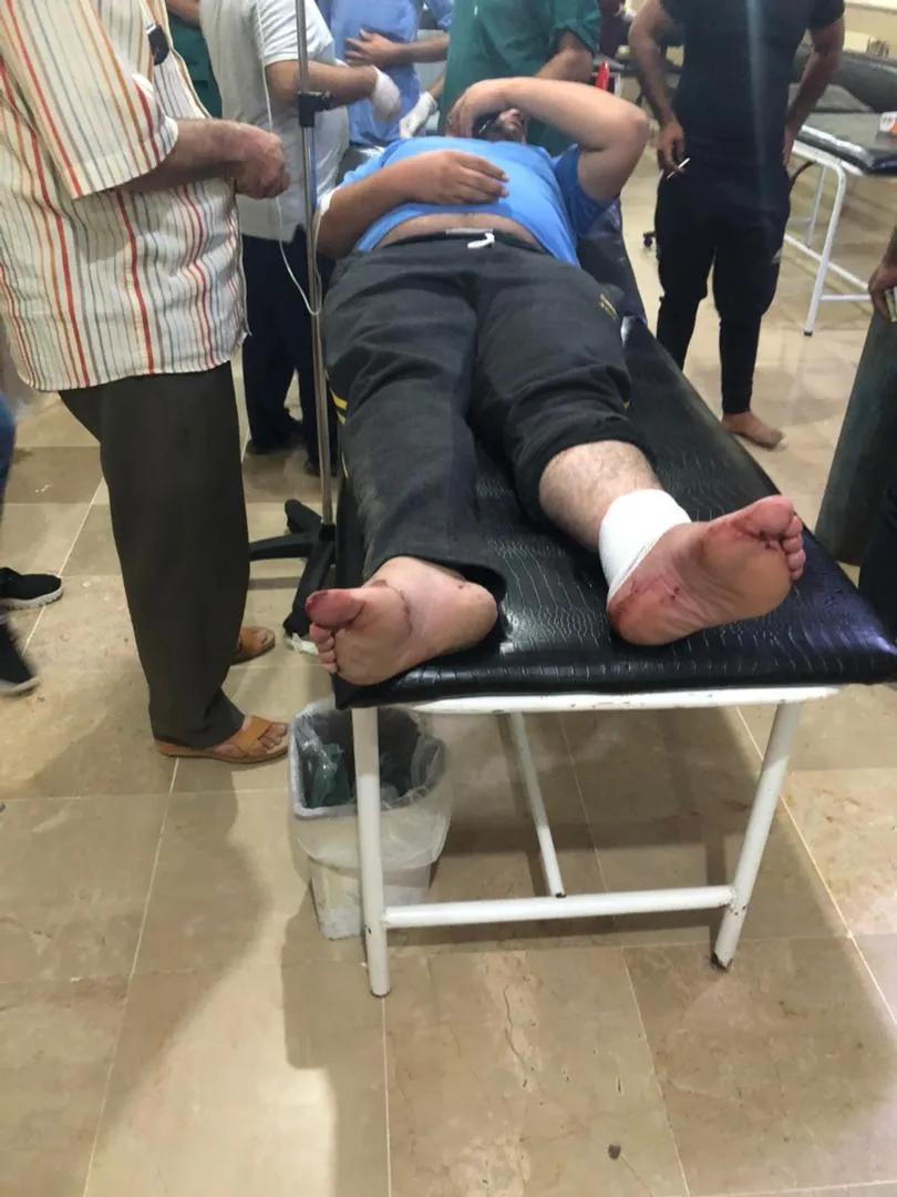 Child, woman's corpses and dozens of wounded arrived from Zarghan to Ad-Darbasiyah hospitals
