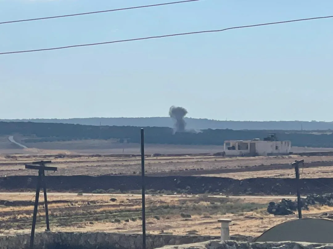 Sherawa's Mezin under Turkish rocket shelling