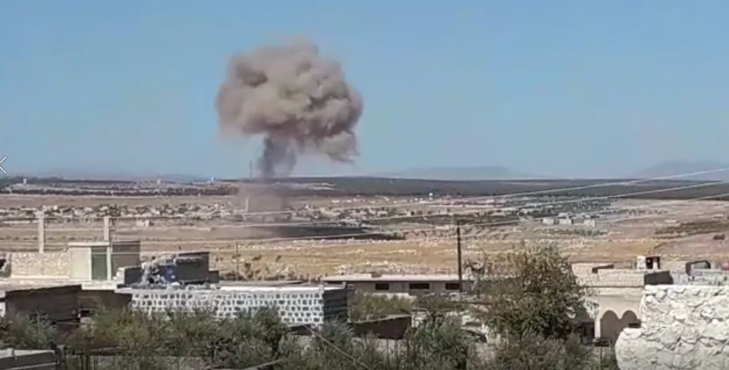 Russian jet shells Afrin's Basle