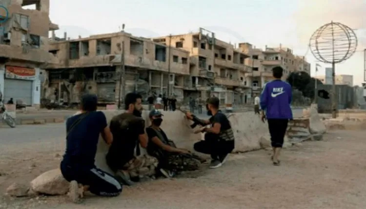Syrian government shell rural Daraa