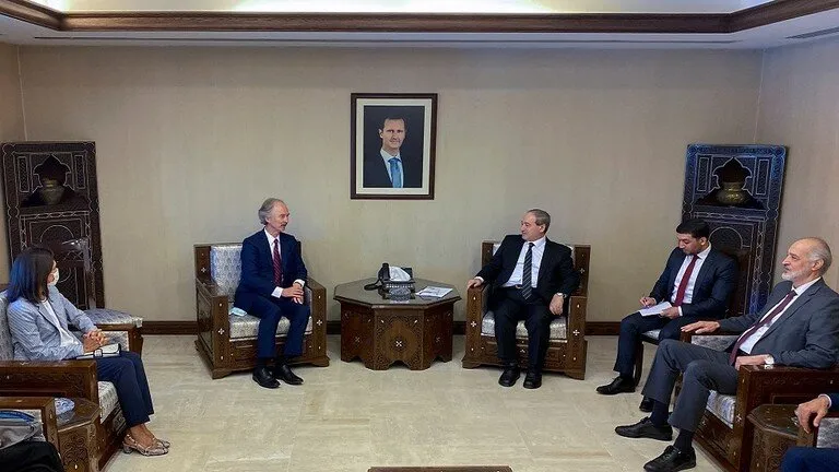 ​​​​​​​Miqdad, meeting Pedersen: Turkey follows inhumane measure by cutting off water to Al-Hasakah
