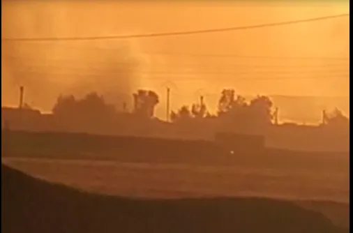  Turkish occupation shells point of Damascus government forces in Tal Tamr countryside