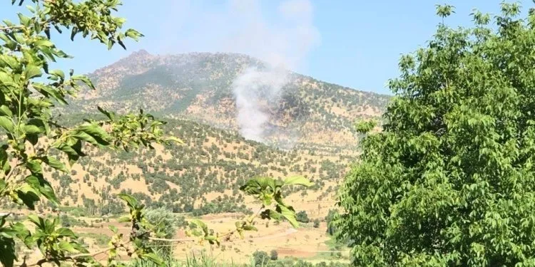 ​​​​​​​Turkish warplanes shell Seidkan, north Hewler in Southern Kurdistan