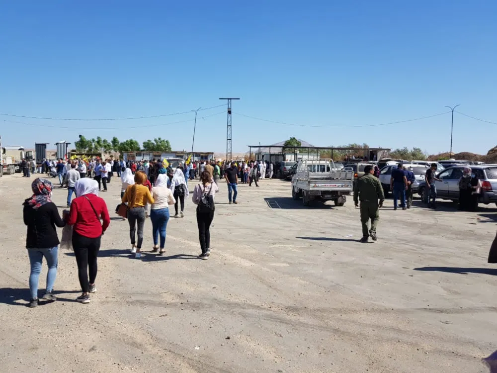 Sit –In Tent in Semalka demanding martyrs bodies be handed over 