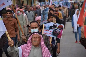 Mass protests held in the Jazira Region against Turkish threats