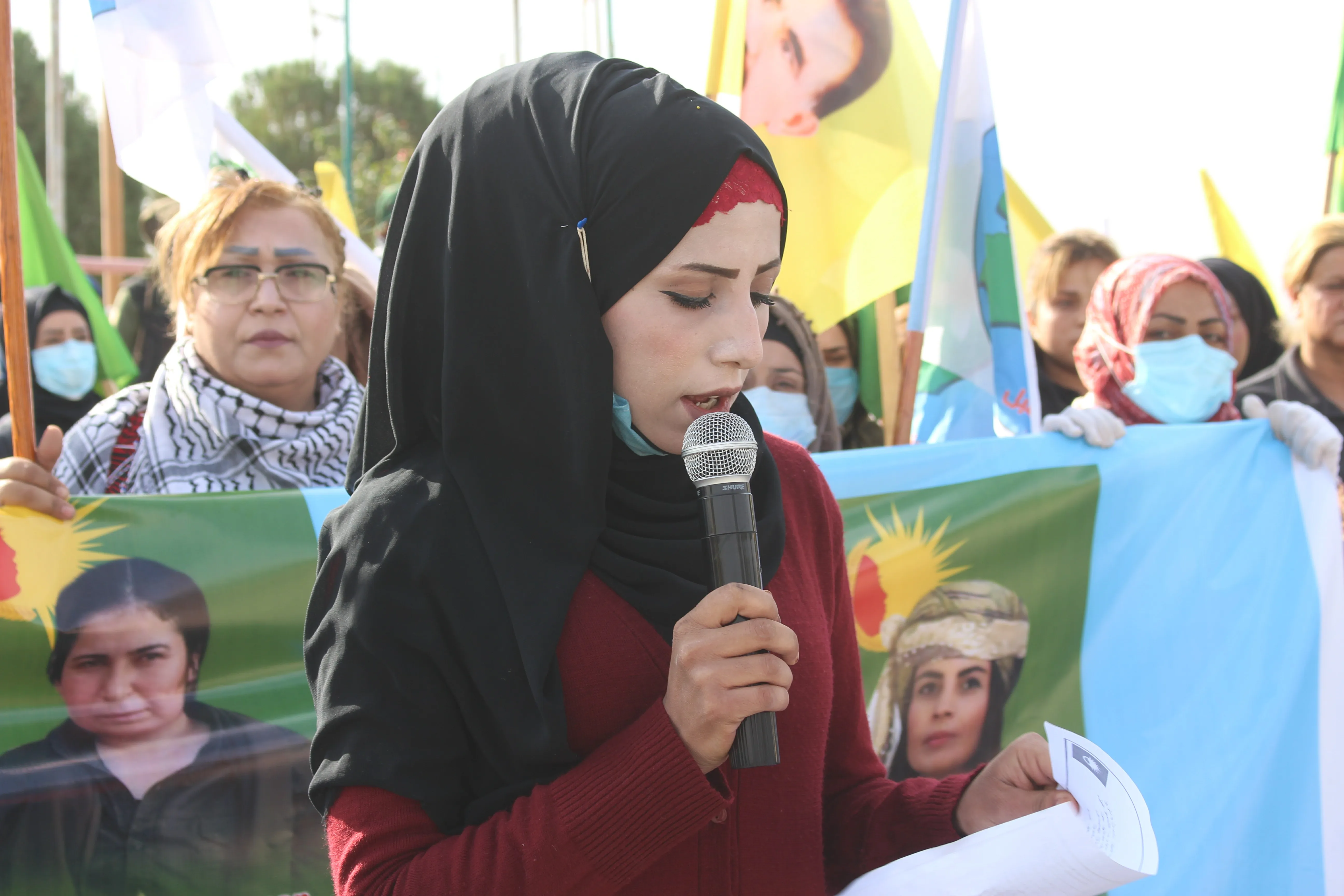 Tal Brak people call for a no -fly zone