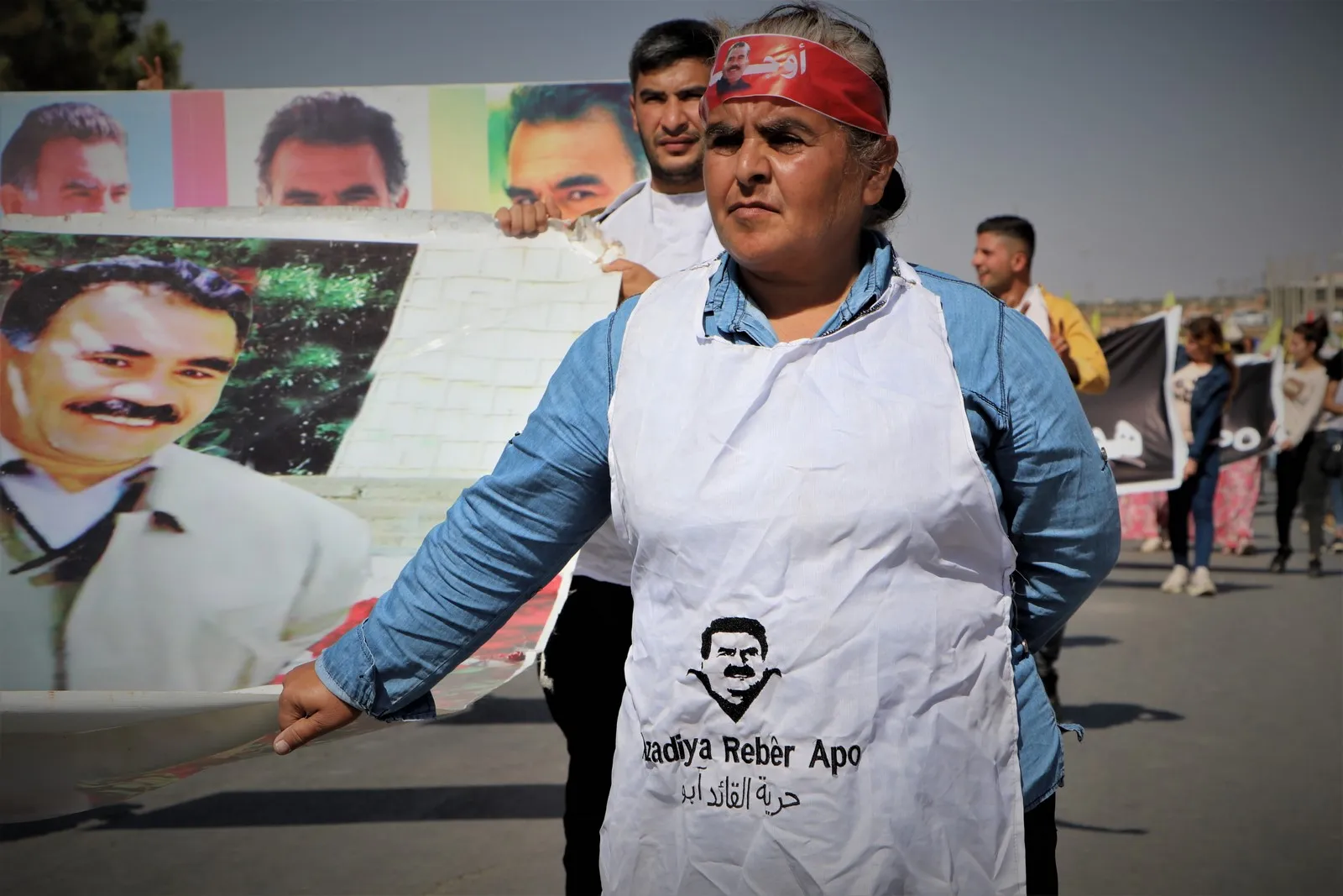 ​​​​​​​Afrin people decry international plot; demanding to release Ocalan's leader