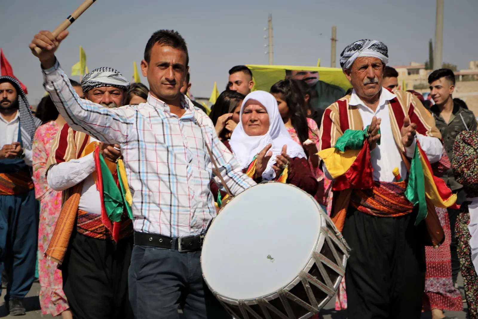 ​​​​​​​Afrin people decry international plot; demanding to release Ocalan's leader