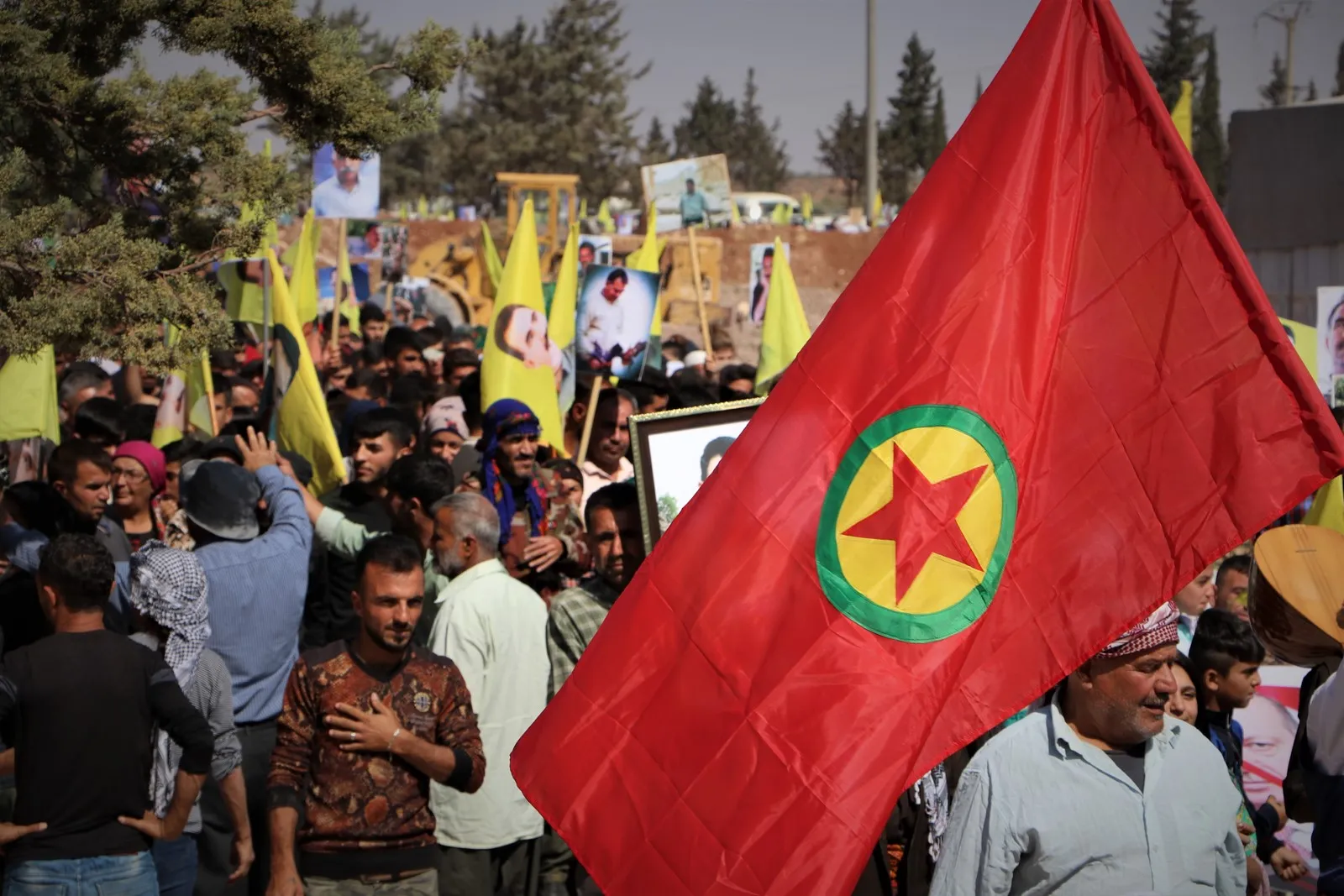 ​​​​​​​Afrin people decry international plot; demanding to release Ocalan's leader