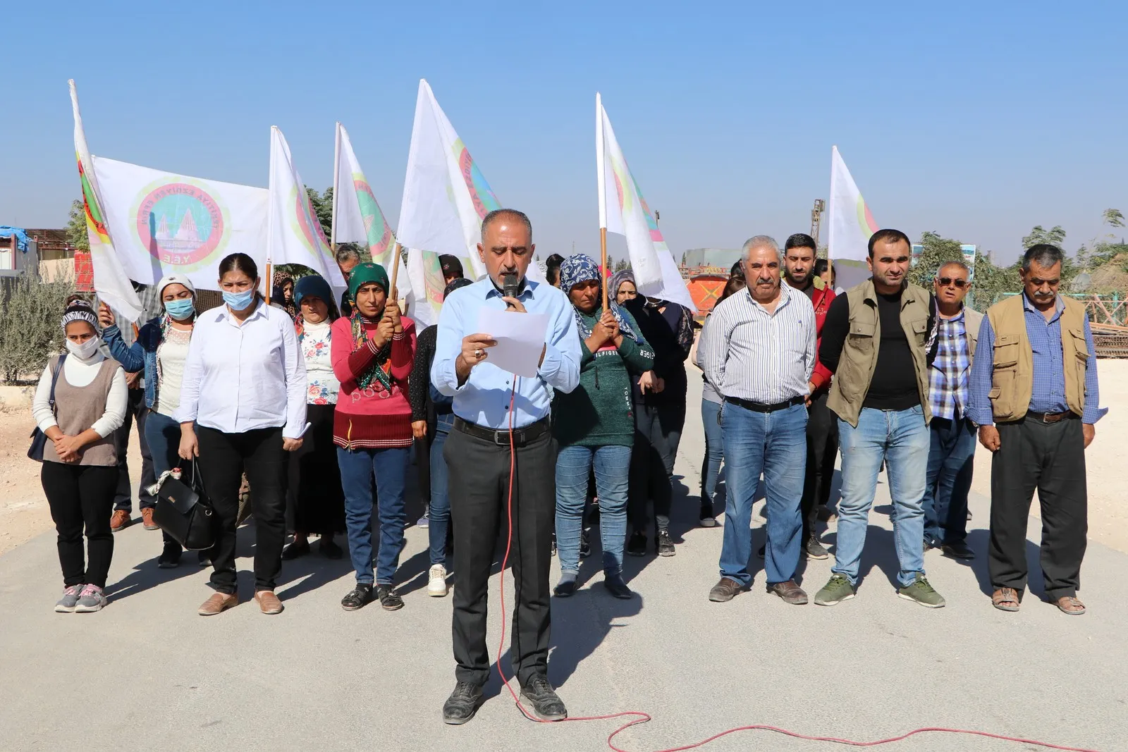 FSP, Ezidi Afrin Union denounce Turkish occupation threats and attacks