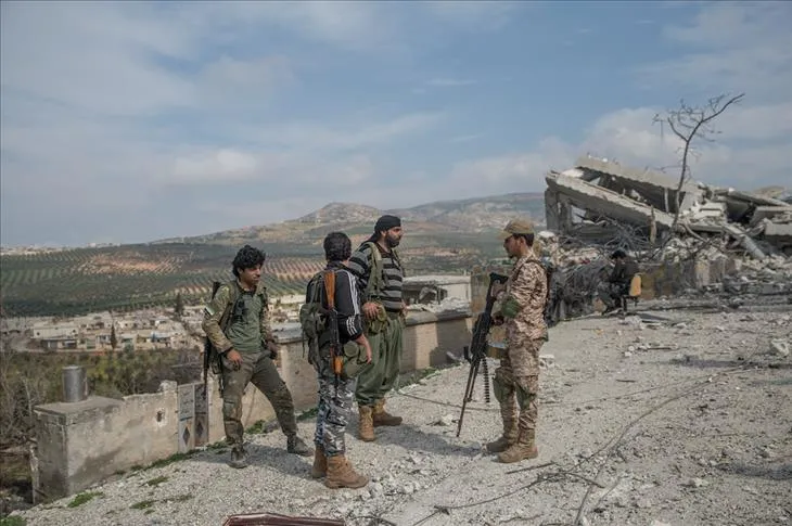 ​​​​​​​Turkish occupation mercenaries kidnap about 10 civilians from Maamlo village in occupied Afrin