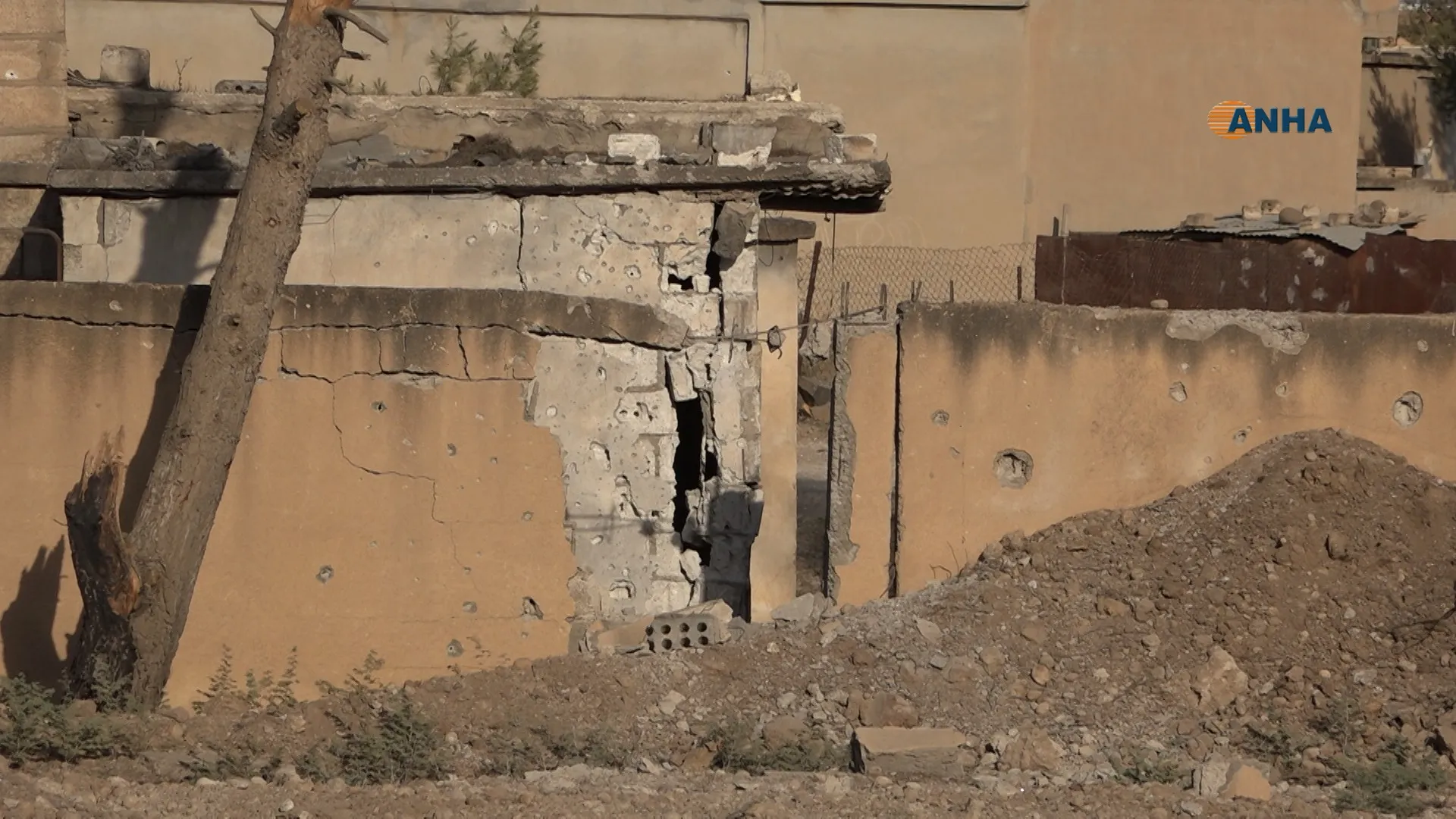 Turkish occupation targets school in village of Tal Jumaa, electricity transmission center, village shrine