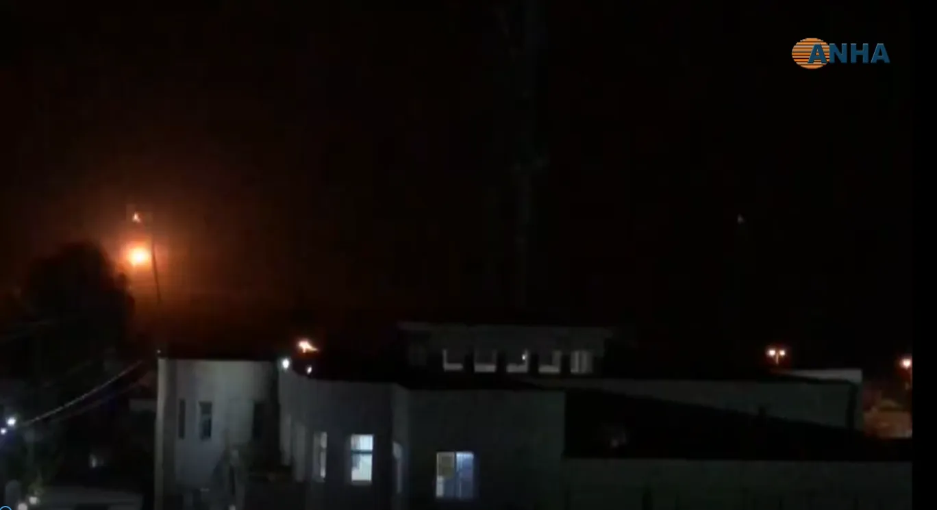 ​​​​​​​ Turkish occupation shells Mushairfa, its silos in countryside of Ain Issa - updated