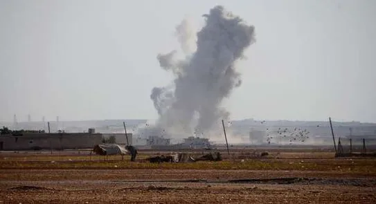 Turkish occupation shells civilians in al-Dibs village, west Ain Issa district