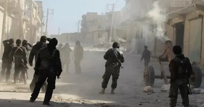 Clashes between the Syrian forces and Turkey's mercenaries in Jabal Al-Zawiya