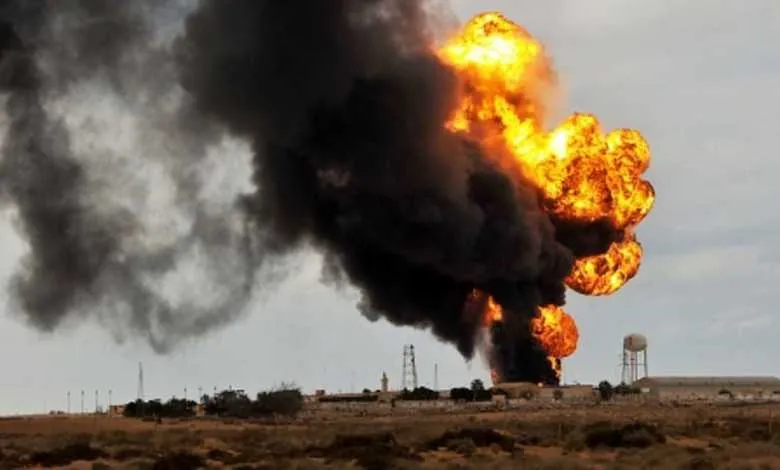 Explosion in oil pipelines in southern Iran's Khuzestan province