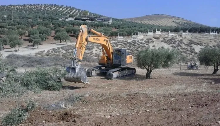 Turkish mercenaries continue to destroy archaeological sites in Syria