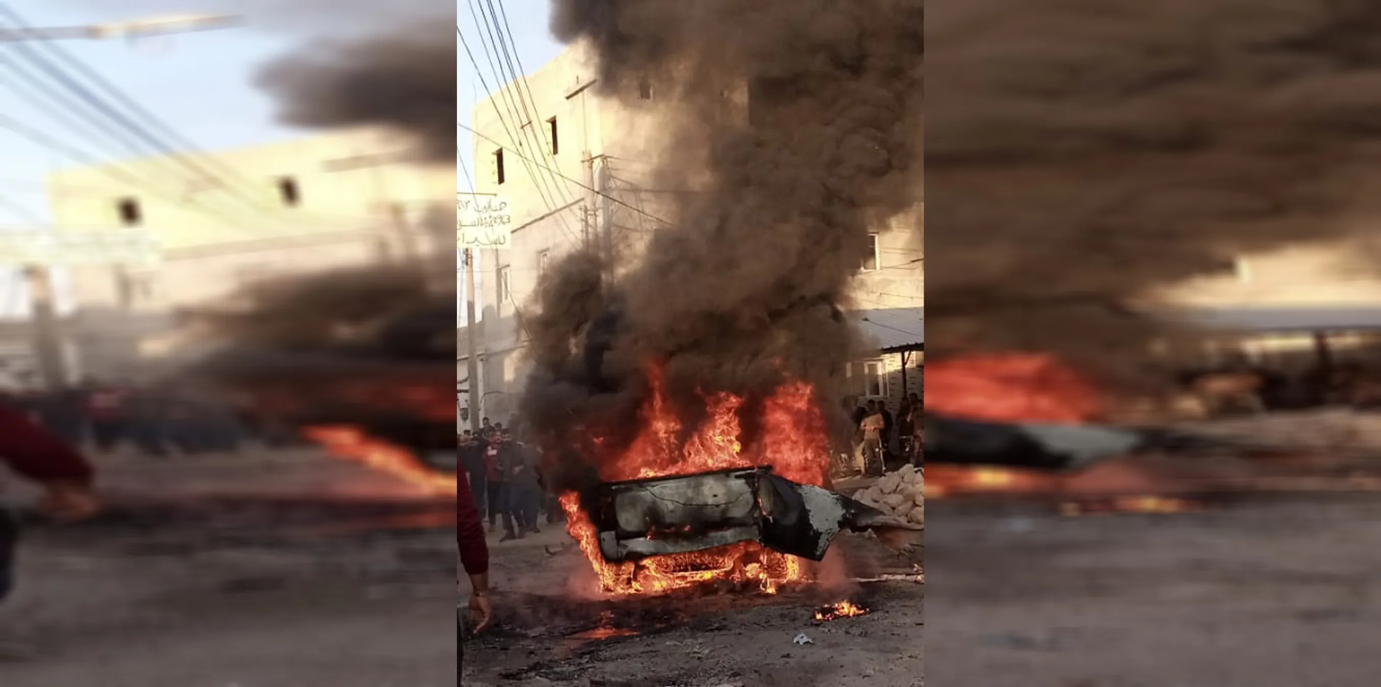 Car explodes in Qamishlo