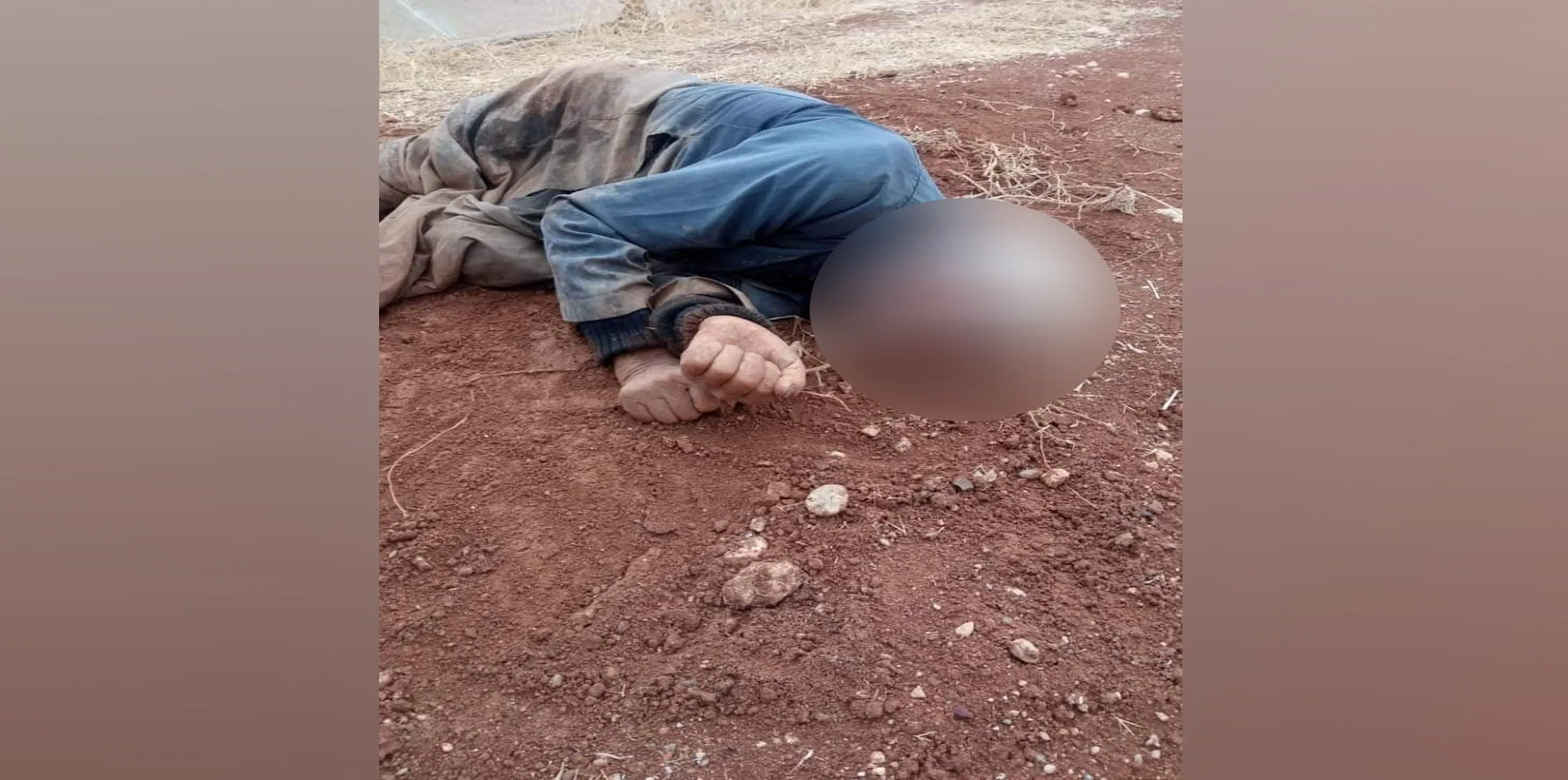 ​​​​​​​Body of elderly man tortured, found in occupied Afrin