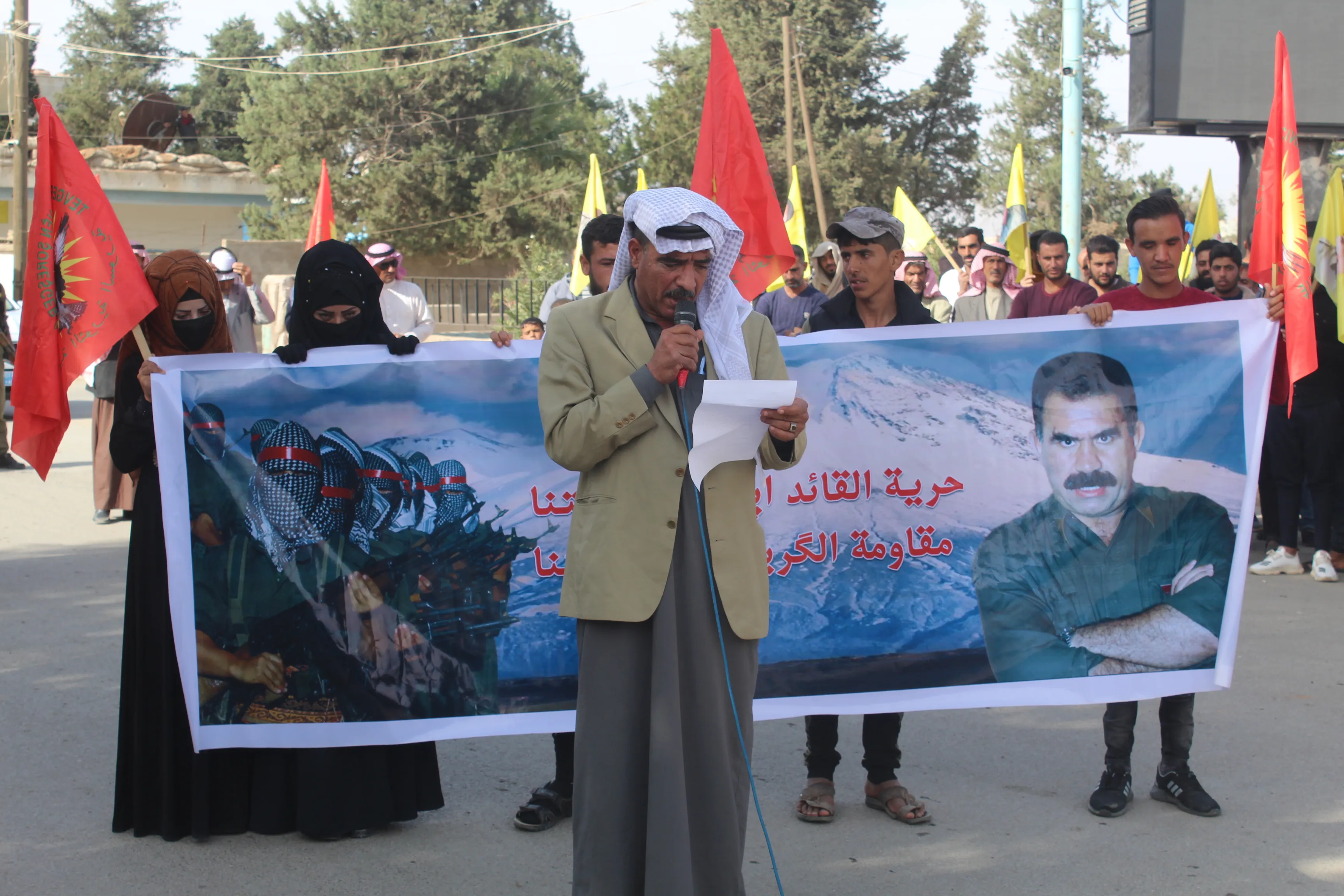 ​​​​​​​People of Girkê Legê and Tel Hamis districts condemn Qamishlo's Hilaliye massacre