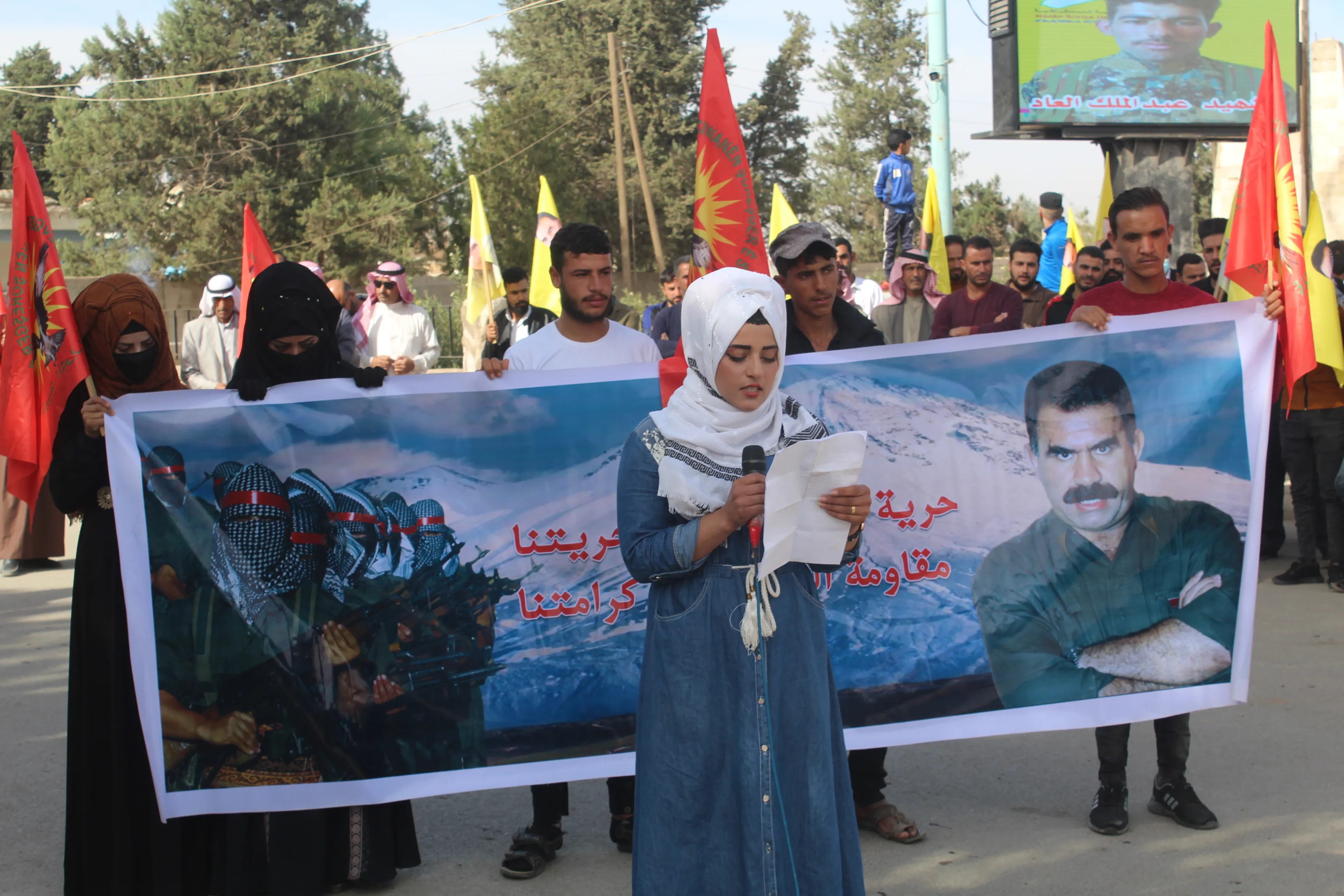 ​​​​​​​People of Girkê Legê and Tel Hamis districts condemn Qamishlo's Hilaliye massacre