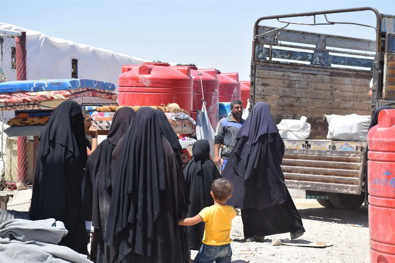 43th batch of NES people leaves Al-Hol camp