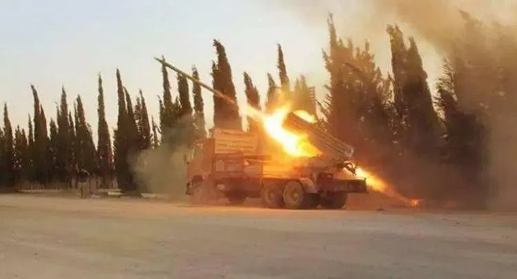 Once again... mutual shelling between Damascus government and mercenaries in "de-escalation" areas