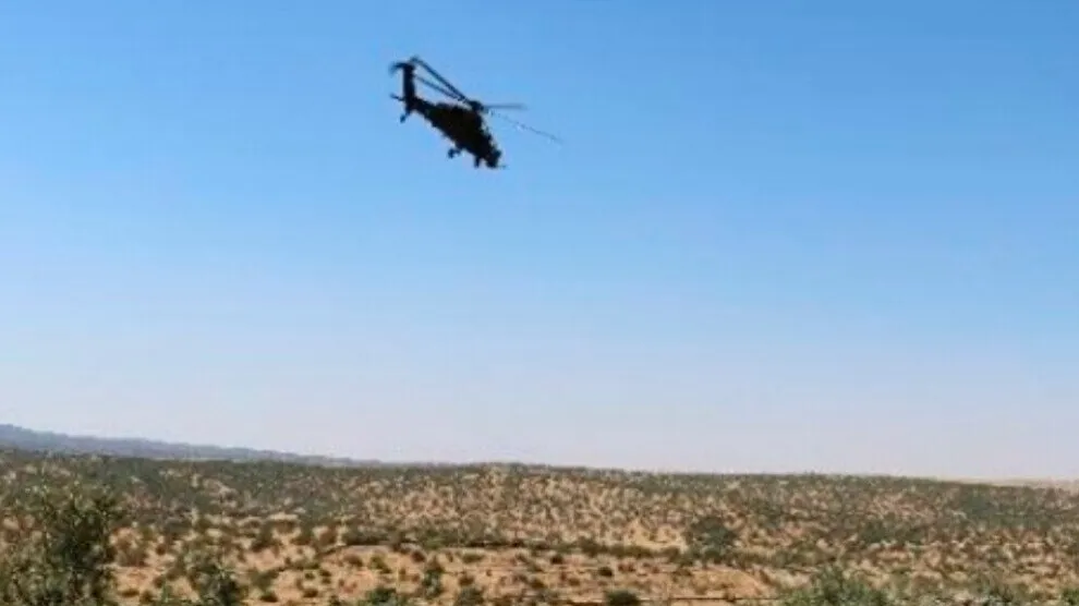 Turkish warplanes bombard the vicinity of martyrs's shrine in Nusaybin