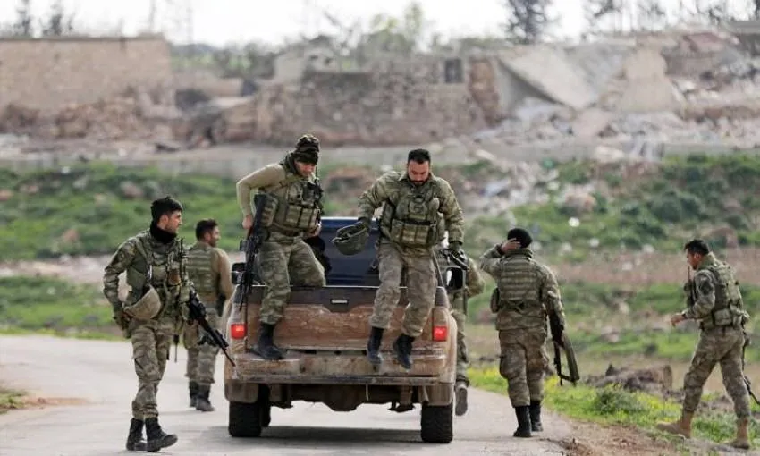 Turkey’s gangs seize 350 olive trees in Shara