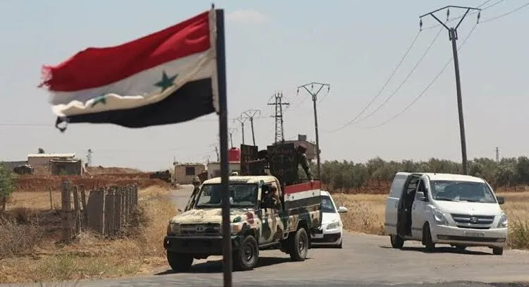 The "Fourth Division" brings military reinforcements, and Russia bombs ISIS sites