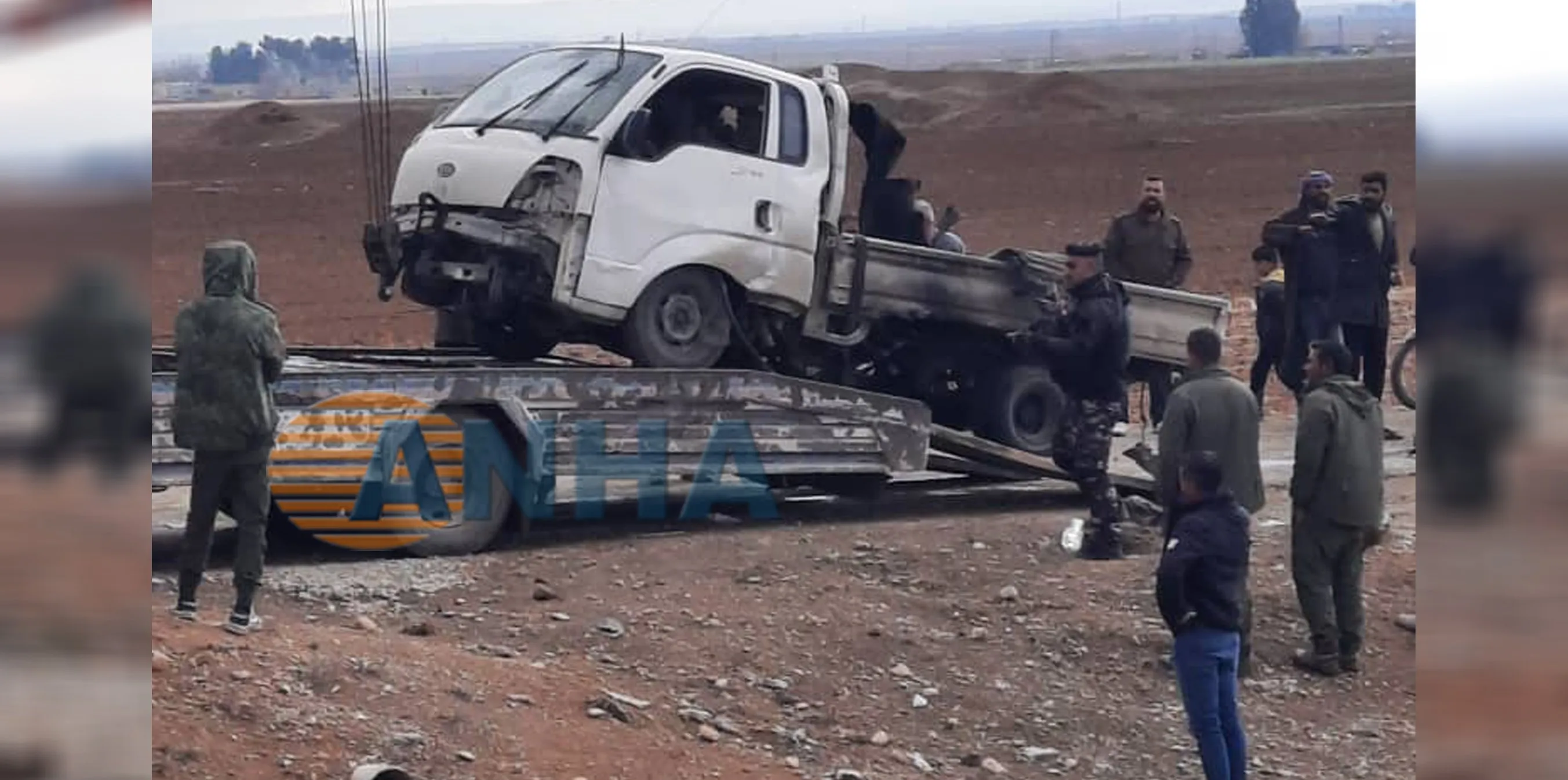 ​​​​​​​A young woman was injured in a mine explosion in southern Tel Tamer countryside