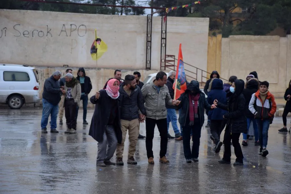 The conclusion of sit-in tent activities for leader Ocalan freedom