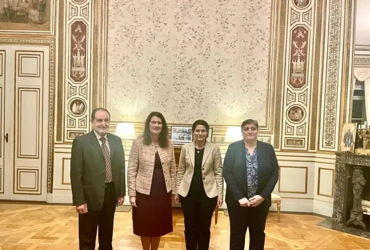 SDC's delegation meets the Swedish Foreign Minister