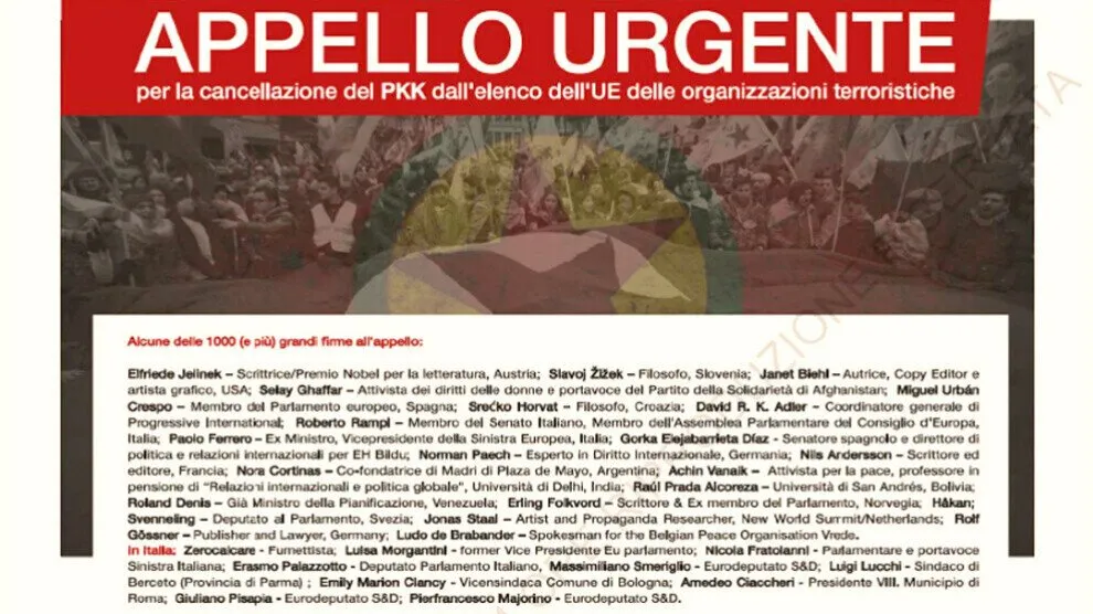 Italian paper calls PKK be delisted from black list