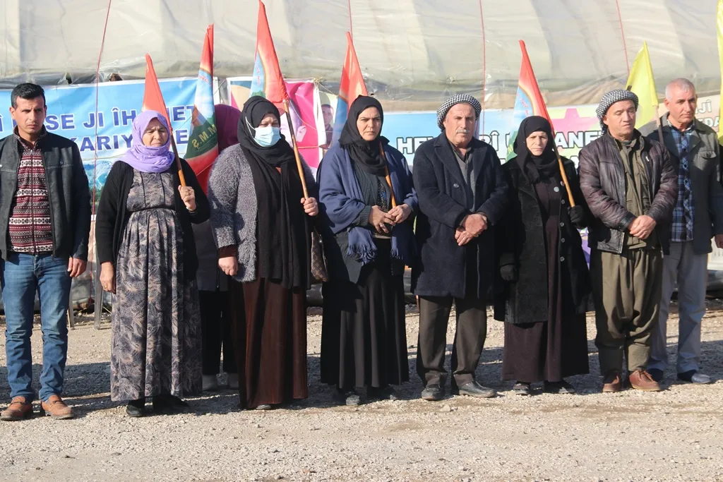The sit-in tent on its 82 day Sitters: we would remain until our demands are met.