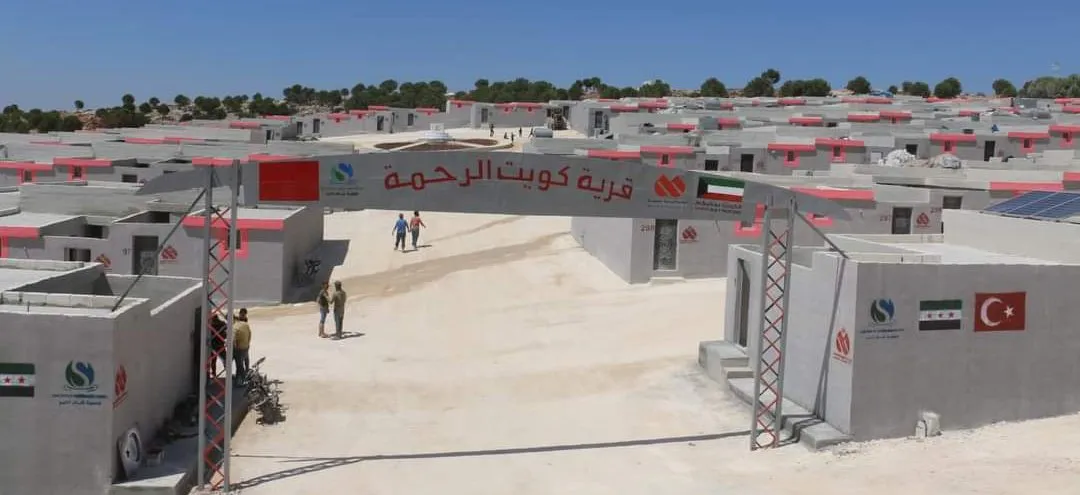 Sources: Turkish occupation builds a settlement compound in Afrin