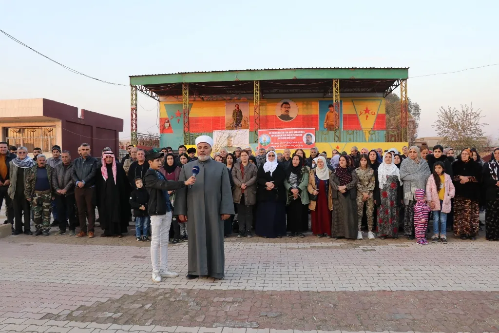 People of Qamishlo to Islamic countries: Your silence on Turkey’s massacres, demolition of mosques means your complicity with it