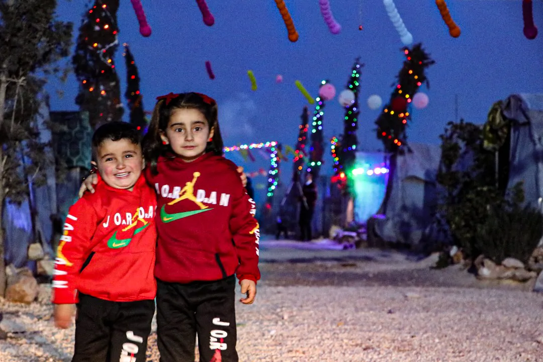 ​​​​​​​Afrin IDPs celebrate New Year's Day